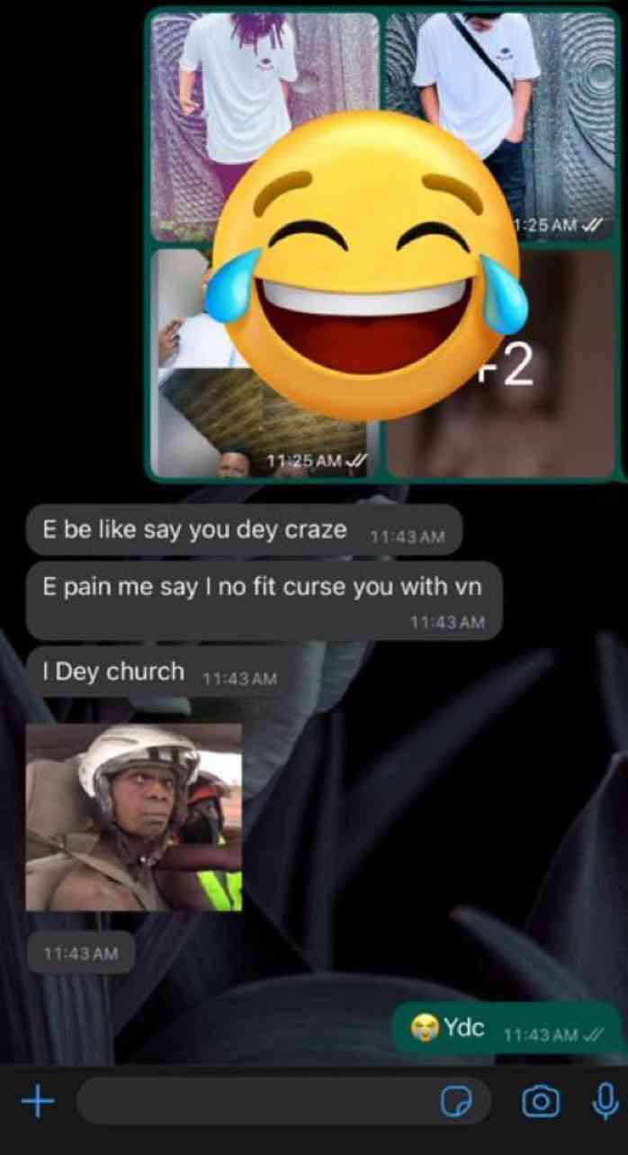 Replies that guys who spam their male friends with their pictures got (17 Screenshots) | MirrorLog